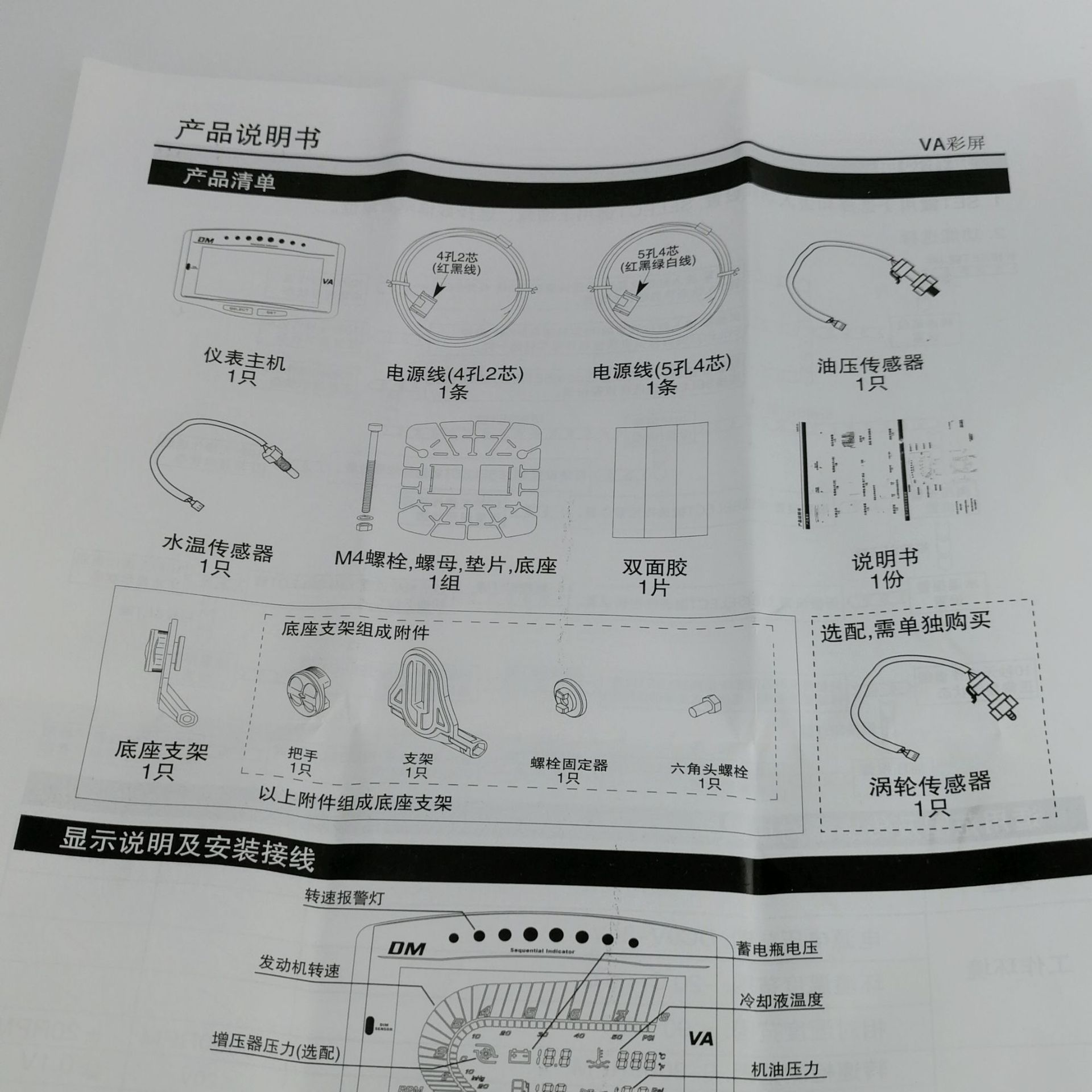 五合一组合表3