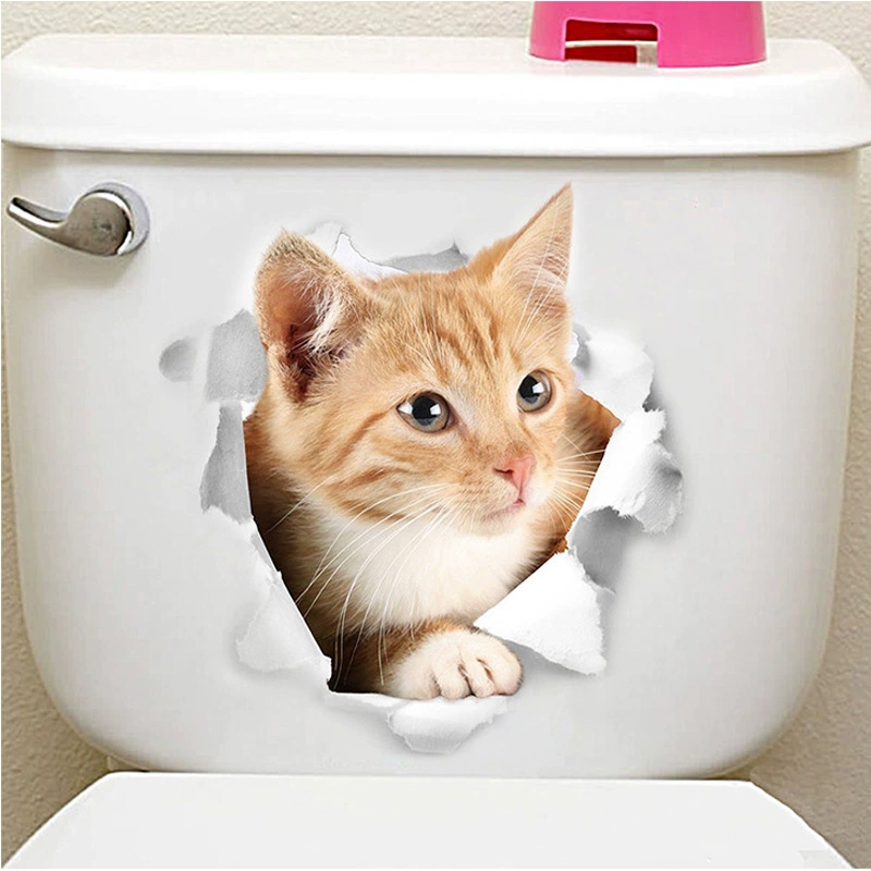 3D retroreflective wall stickers, decorative peel‑and‑stick models (multiple codes)