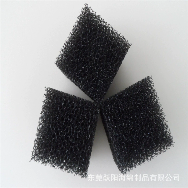 Производители поставляют 45ppi чистящий фильтр губка черный фильтр экран форма Губка Очистка сточных вод полимерная губка