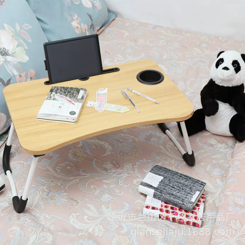 厂家笔记本电脑桌床上用可折叠小桌子学生桌ipad书桌宿舍桌飘窗桌