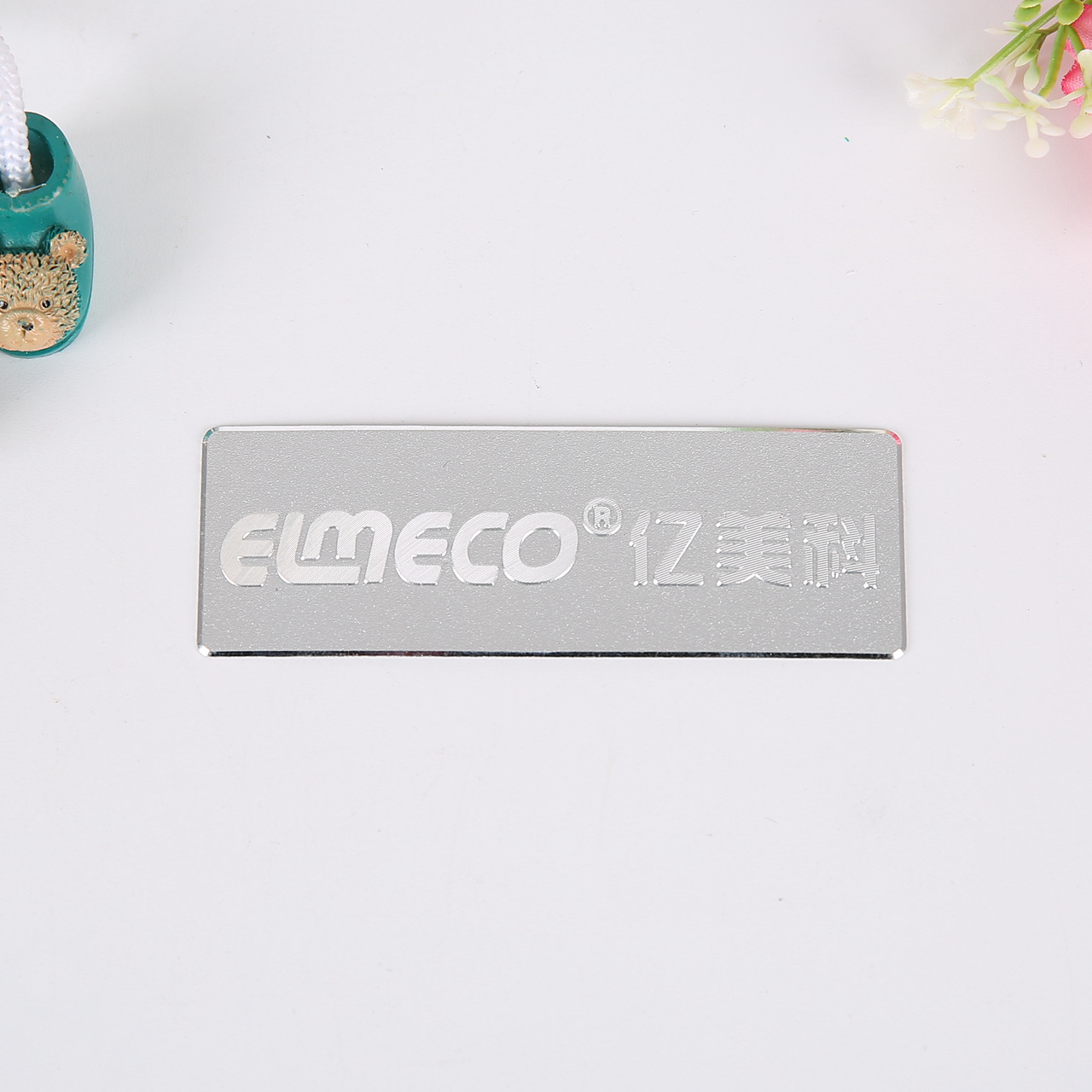 厂家直供高光批花拉丝立体金属金色倒边铝标牌铭牌定制