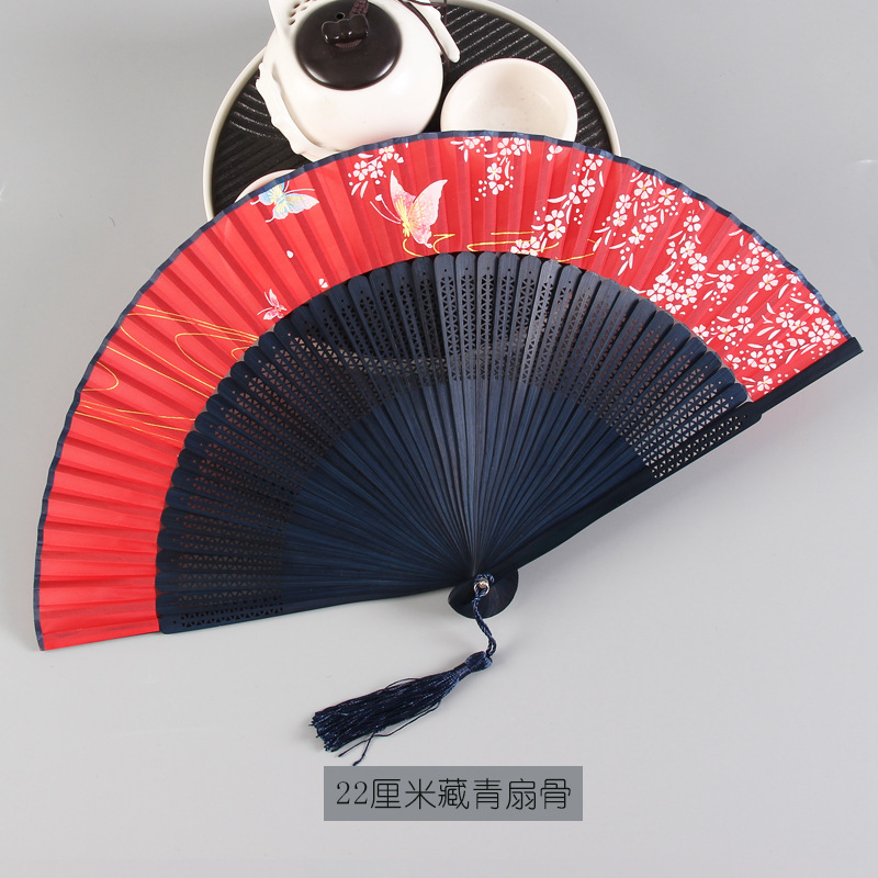 蝴蝶红面藏青骨