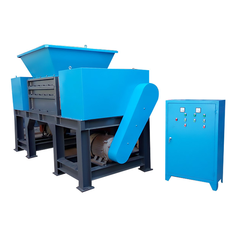 铁皮桶撕碎机电路板双轴四轴撕碎机废钢破碎机大型金属破碎机