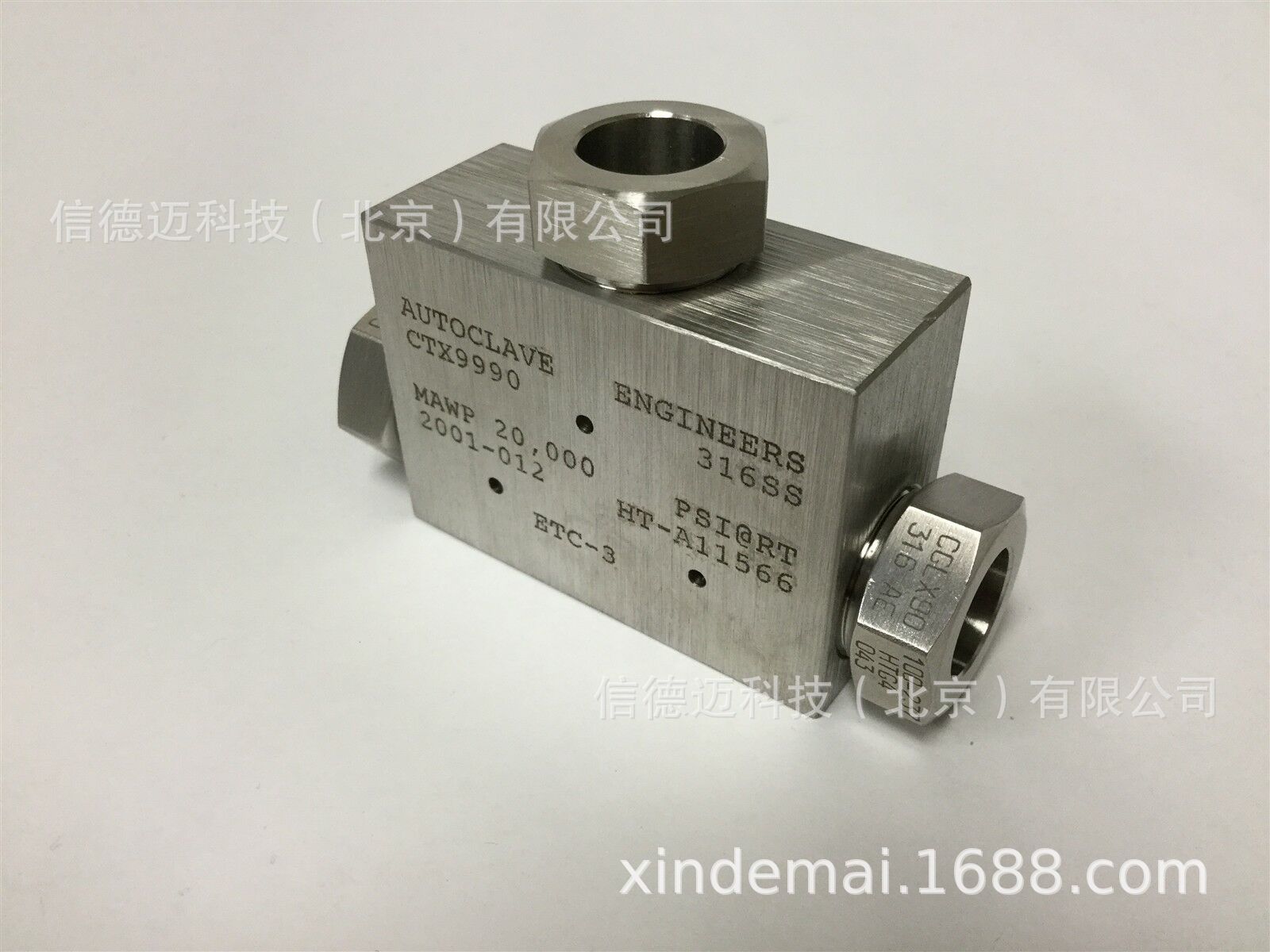 Autoclave Engineers TEE接头CTX9990