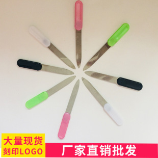 Factory direct nail rubbing strip nail tools nail polishing file metal nail rubbing knife small gift 338 File