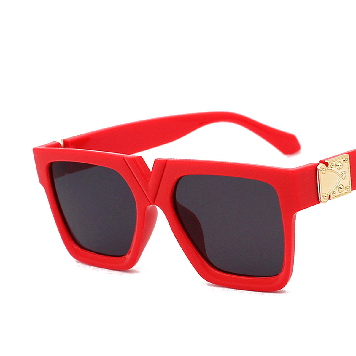 Gafas de Sol de fábrica 2020 nuevas gafas de sol europeas y americanas gafas de sol de marco grueso cuadrado de moda para hombres