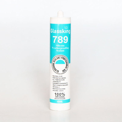 glassking silicone sealant 厂家直销外贸出口酸性透明玻璃胶|ms