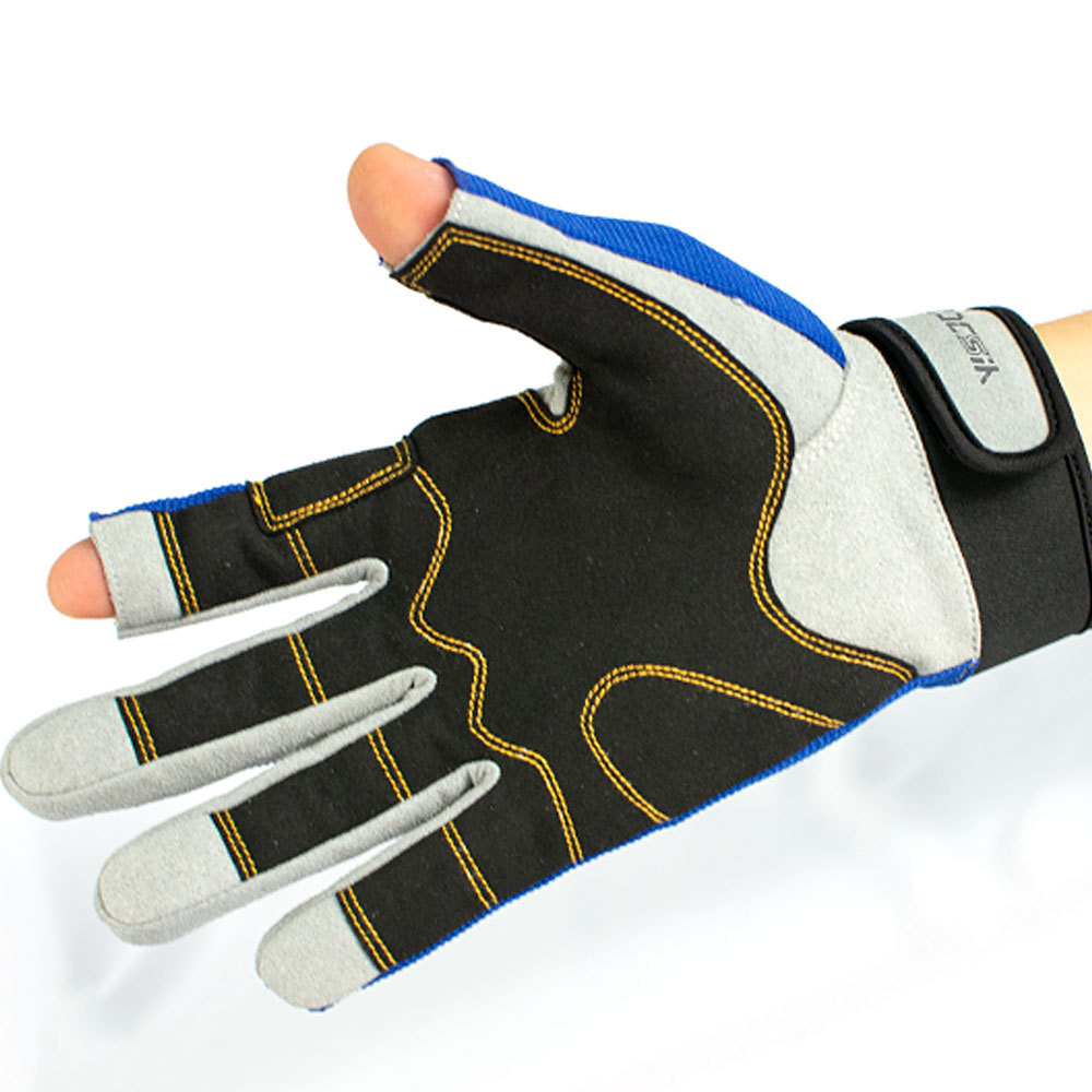 YISJOY路跃工厂 航海帆船手套 防滑钓鱼手套冬季 保暖徒步手套