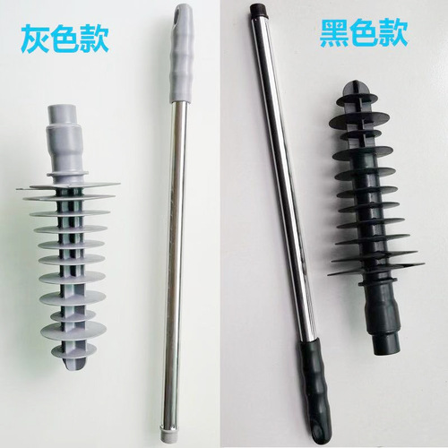 Amazon toilet unclogger to clear toilet and kitchen sewer pipes blocked urinal manual unclog tool