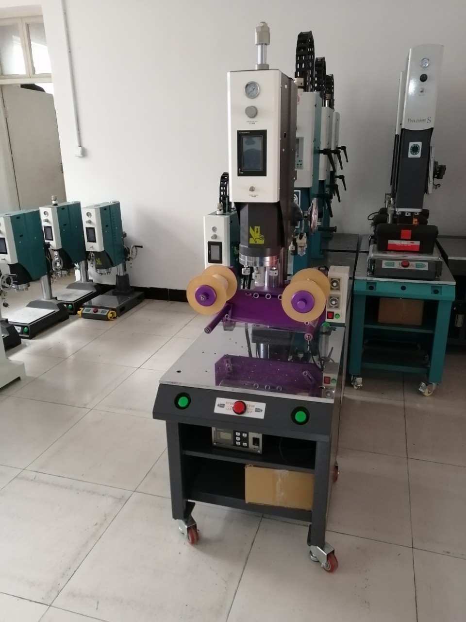 超声波焊接机，塑料熔接机，热压机，，焊头20kc