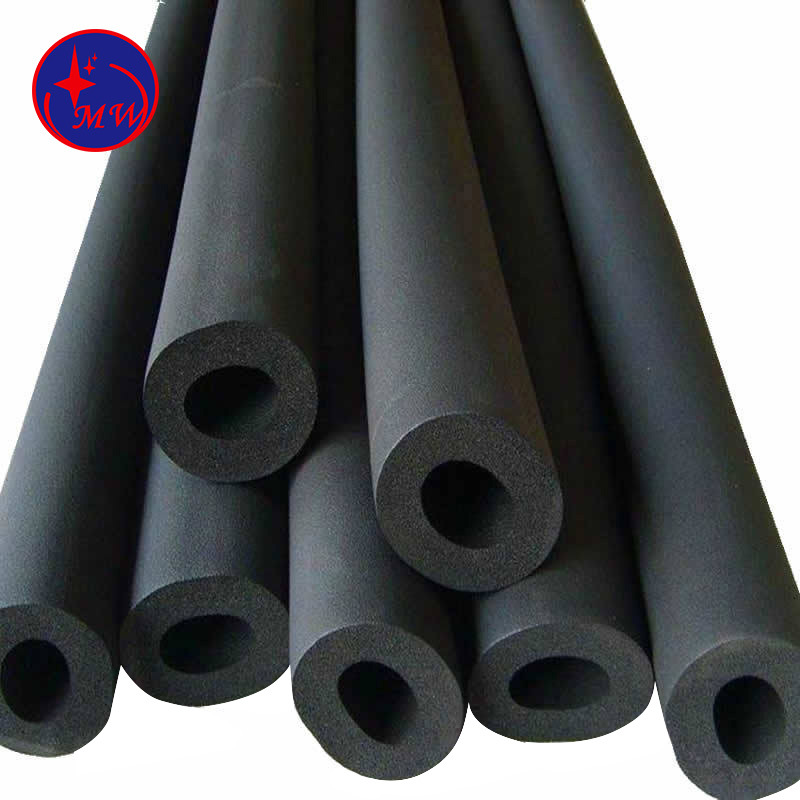 定制款黑色EPE空心泡棉管 手把套NBR橡塑管 健身器材管套加工定做