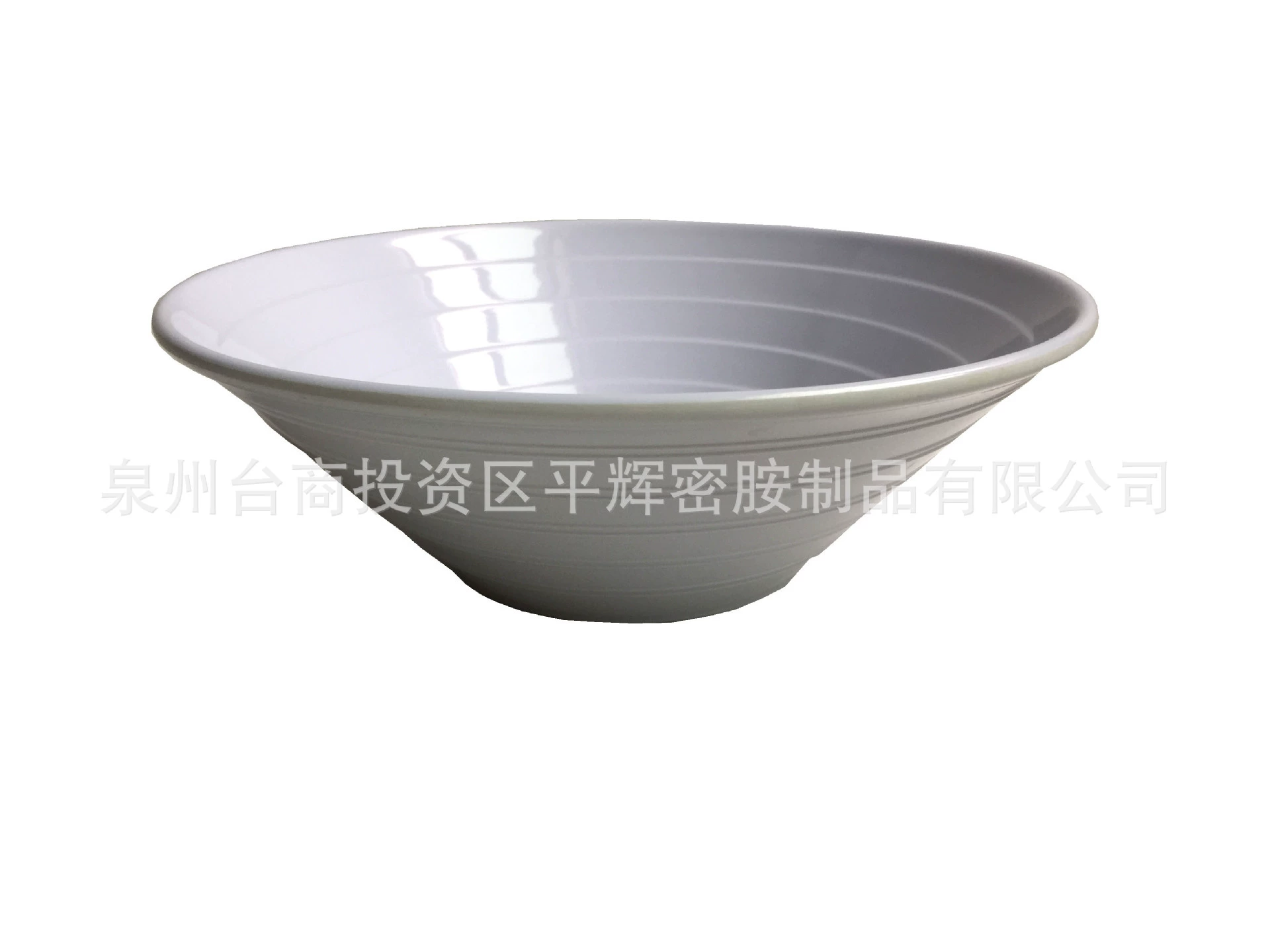 10" резная меламиновая посуда, миска с резьбой белая миска 25,2×8,5 см, большая гостиничная миска