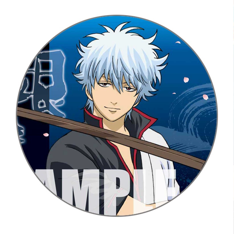 Аниме держатель для телефона, рамка Gintama, ленивый держатель, несколько вариантов, серебристый