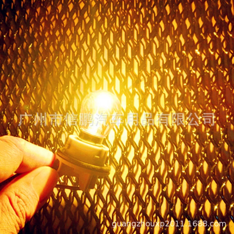 Стеклянный янтарь 12V 21W S25 1156 BA15S 11411016 1157 автомобильные задние фонари