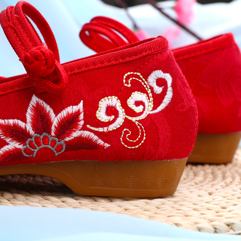 Mocassins femme en coton - Ref 3440445 Image 29