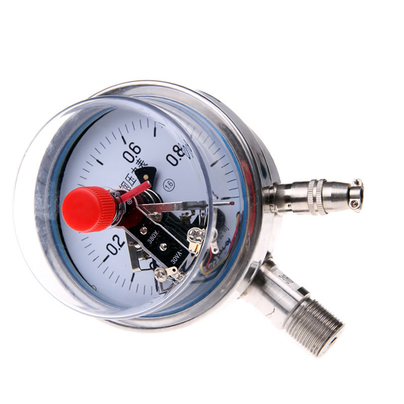 全不锈钢磁助式电接点压力表YXC-100-BF YXC-150BF 油压气压 联泰