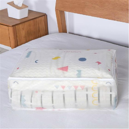 EVA transparent quilt storage bag quilt waterproof and moisture-proof clothing storage dust bag quilt finishing bag moving