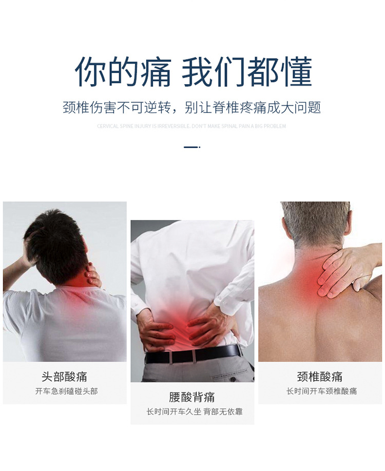 Car headrest waist support car memory foam neck pillow car pillow pillow back cushion waist support car supplies