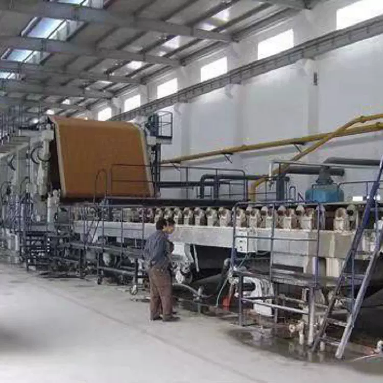 利用废纸回收再生纸 日产30吨瓦楞纸造纸机 箱板纸机