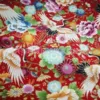 Red and white crane 55*150