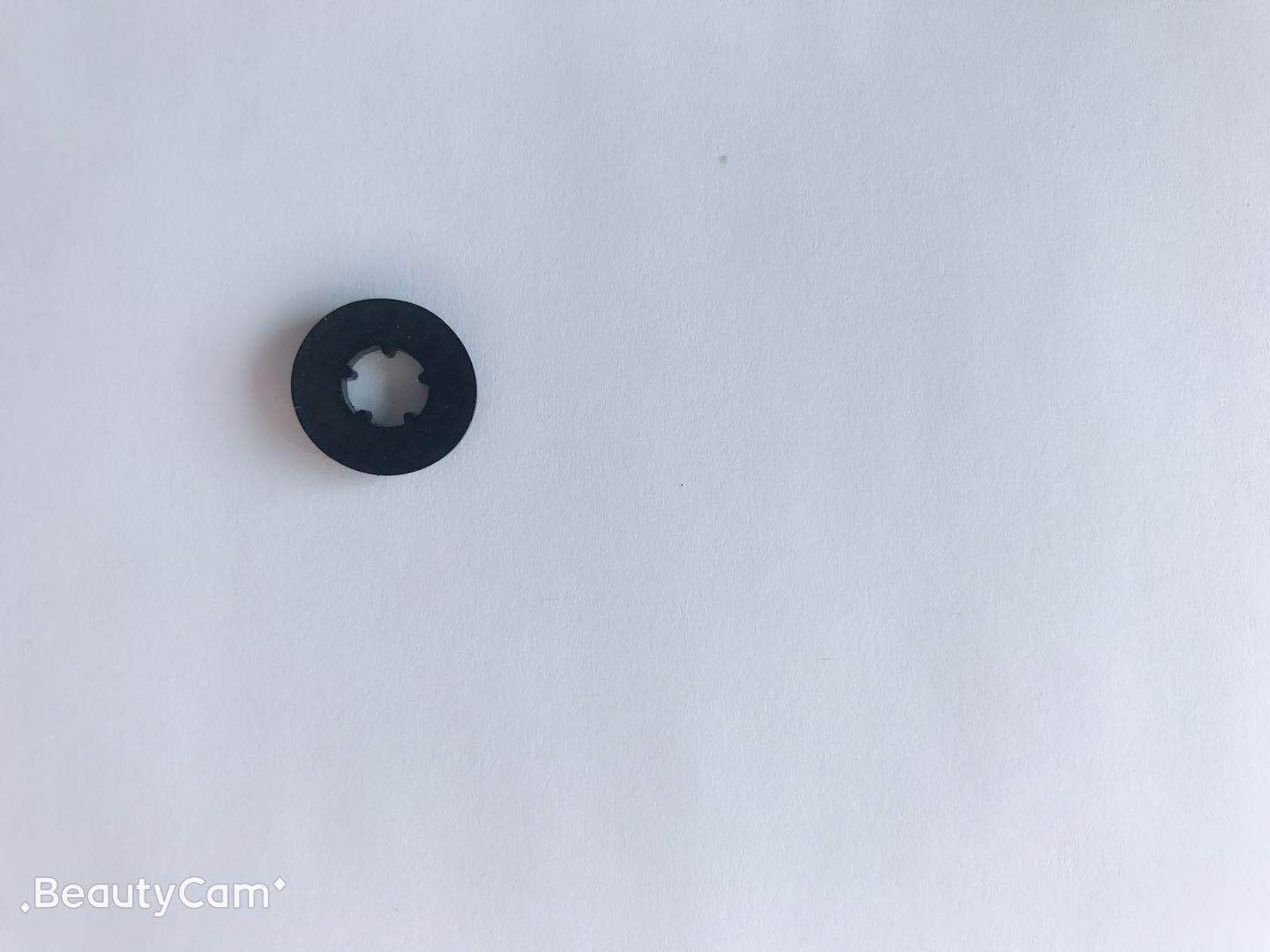 EPDM防水垫片 户外防水片 M4.8橡胶垫片每件1000片有齿片