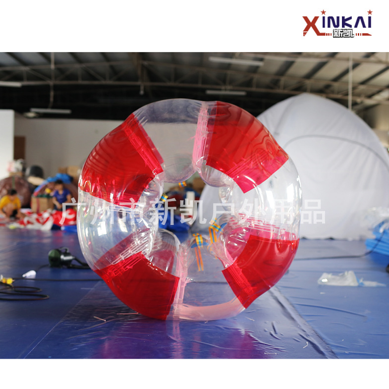 厂家批发趣味活动TPU充气碰碰球 成人儿童互动拓展道具充气泡泡球