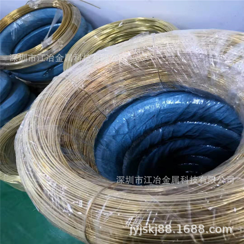 销售黄铜粗线 螺丝线 黄铜扁线2X1 四方线 6.0mm黄铜杆 导电率高