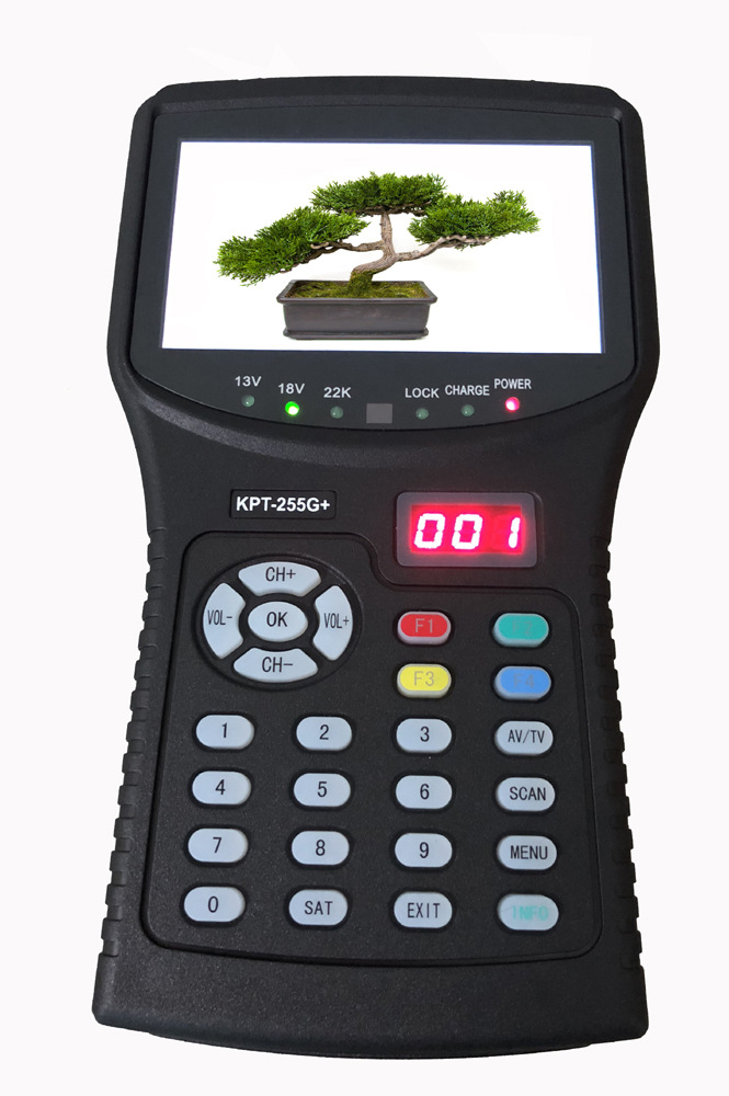 Kangput 手持多功能寻星仪 4.3寸手持多功能监视器/卫星调星仪