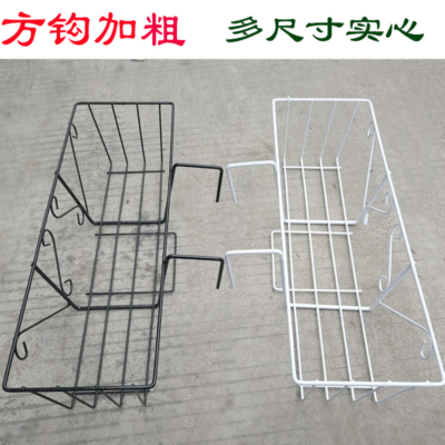 Balcony flower suspension Scindapsus Flower trellis balcony Vegetables Flowerpot holder Hanging type Iron art Railing guardrail Flower trellis