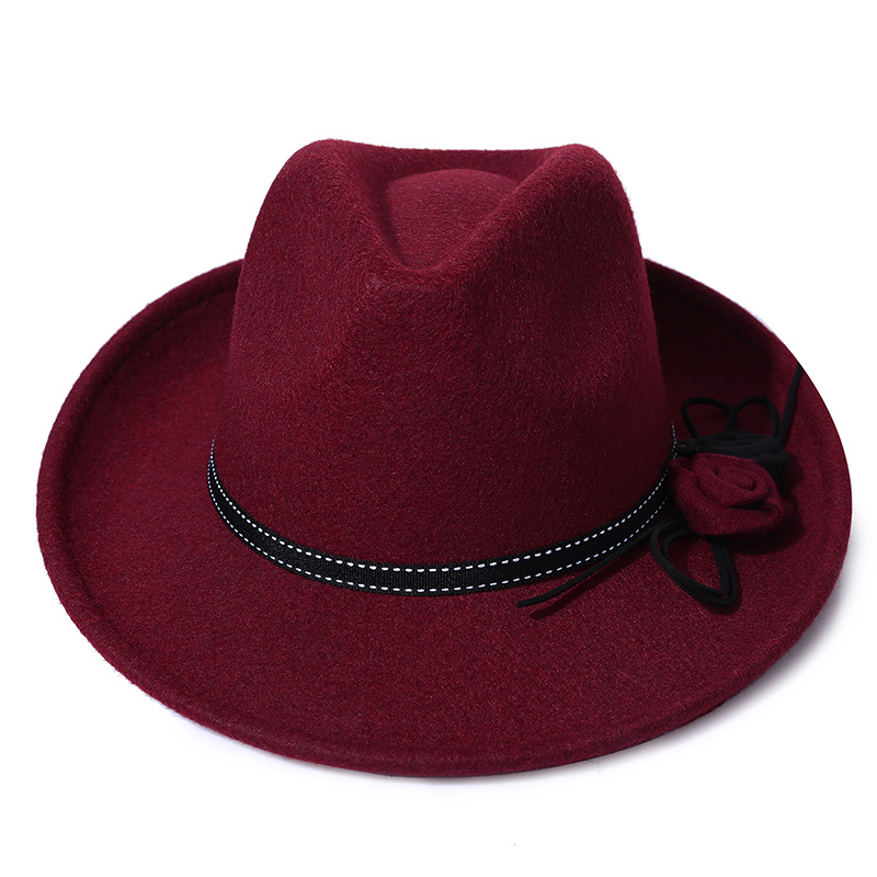2020 Otoño e Invierno sombrero británico de moda elegante sombrero superior de mujer al aire libre cálido sombrero de lana de mujer al por mayor entrega de una pieza image 9