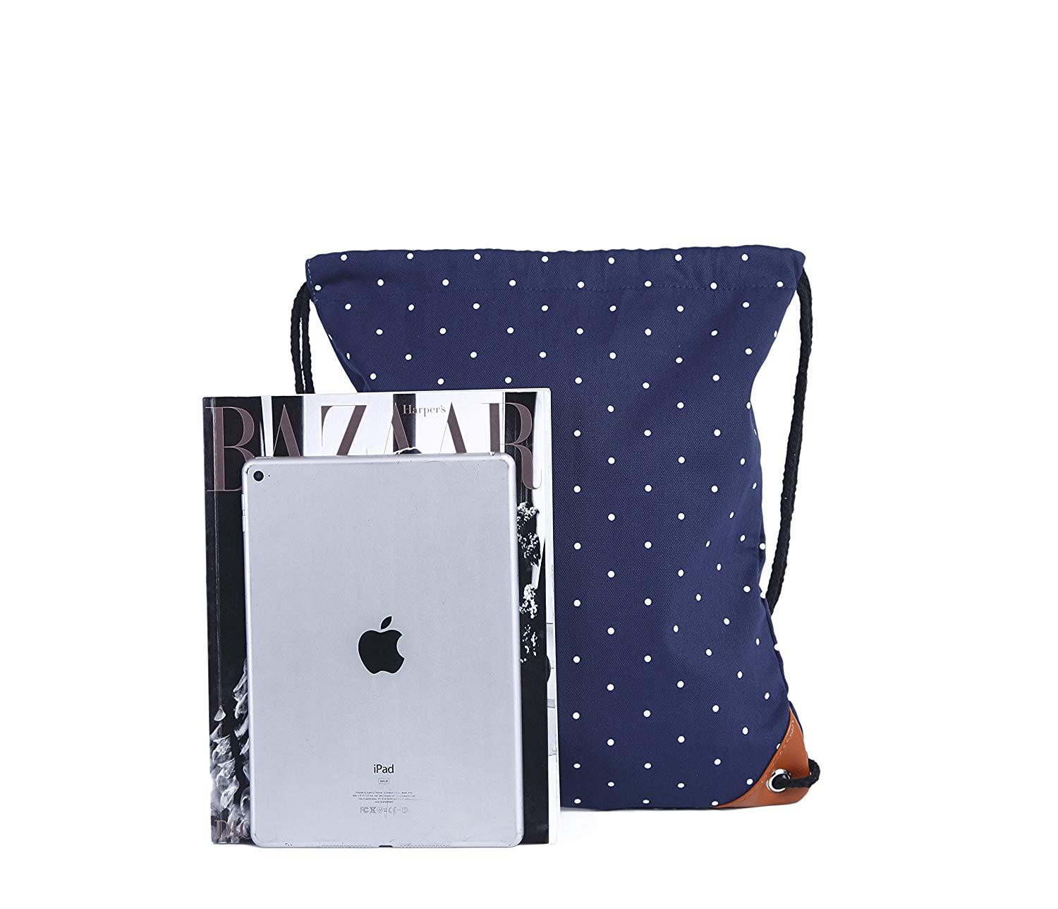 健身背包纯棉旅行运动束口袋男女式促销抽绳背包学生秋游零食背袋