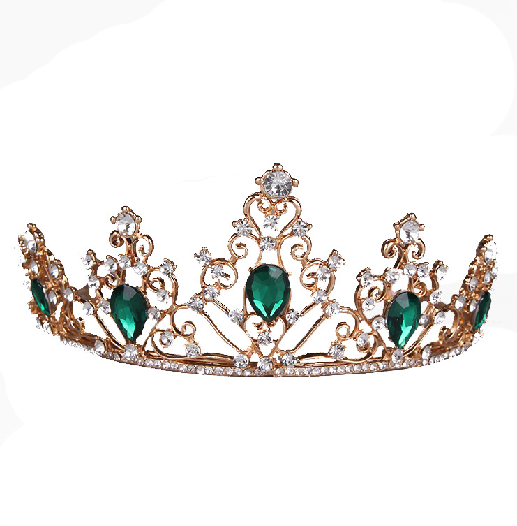 Bridal Jewelry European And American Crown Alloy Crown Wedding Photo Studio Accessories