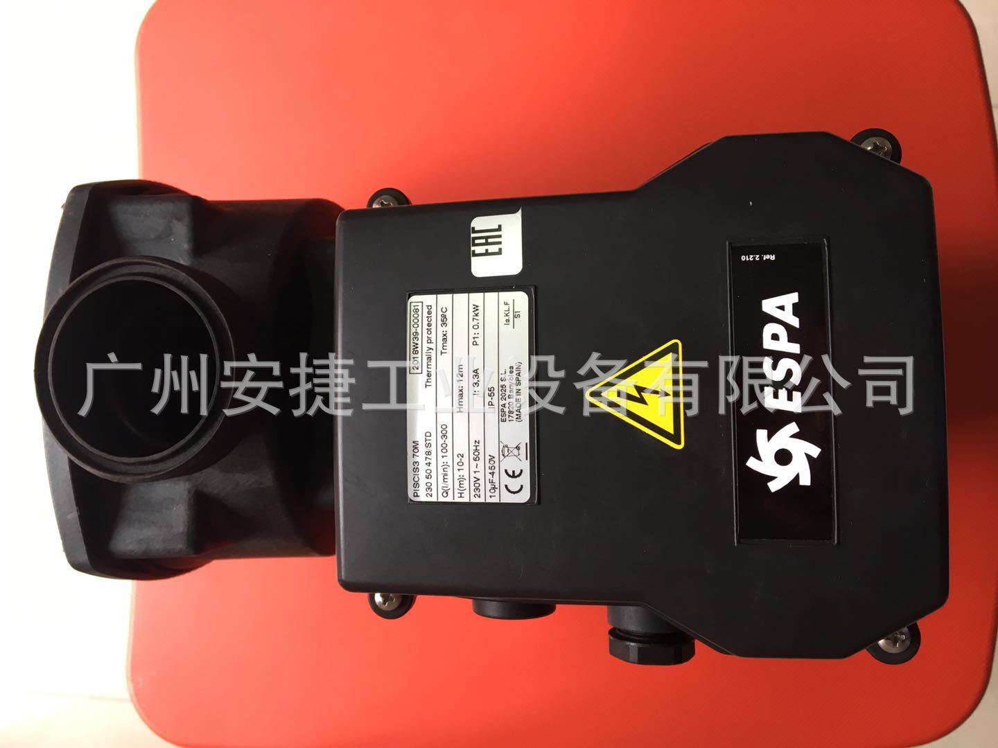 现货供应ESPA西班牙亚士霸海水泵PISCIS 3 70