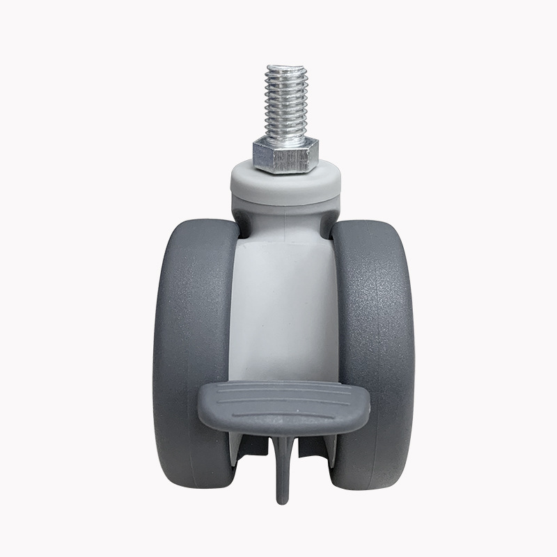 3寸医疗轮灰色2