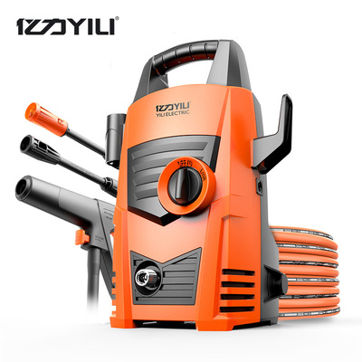 億力4435C-90A高壓洗車機家用電動洗車器清洗機便攜式刷車泵水槍