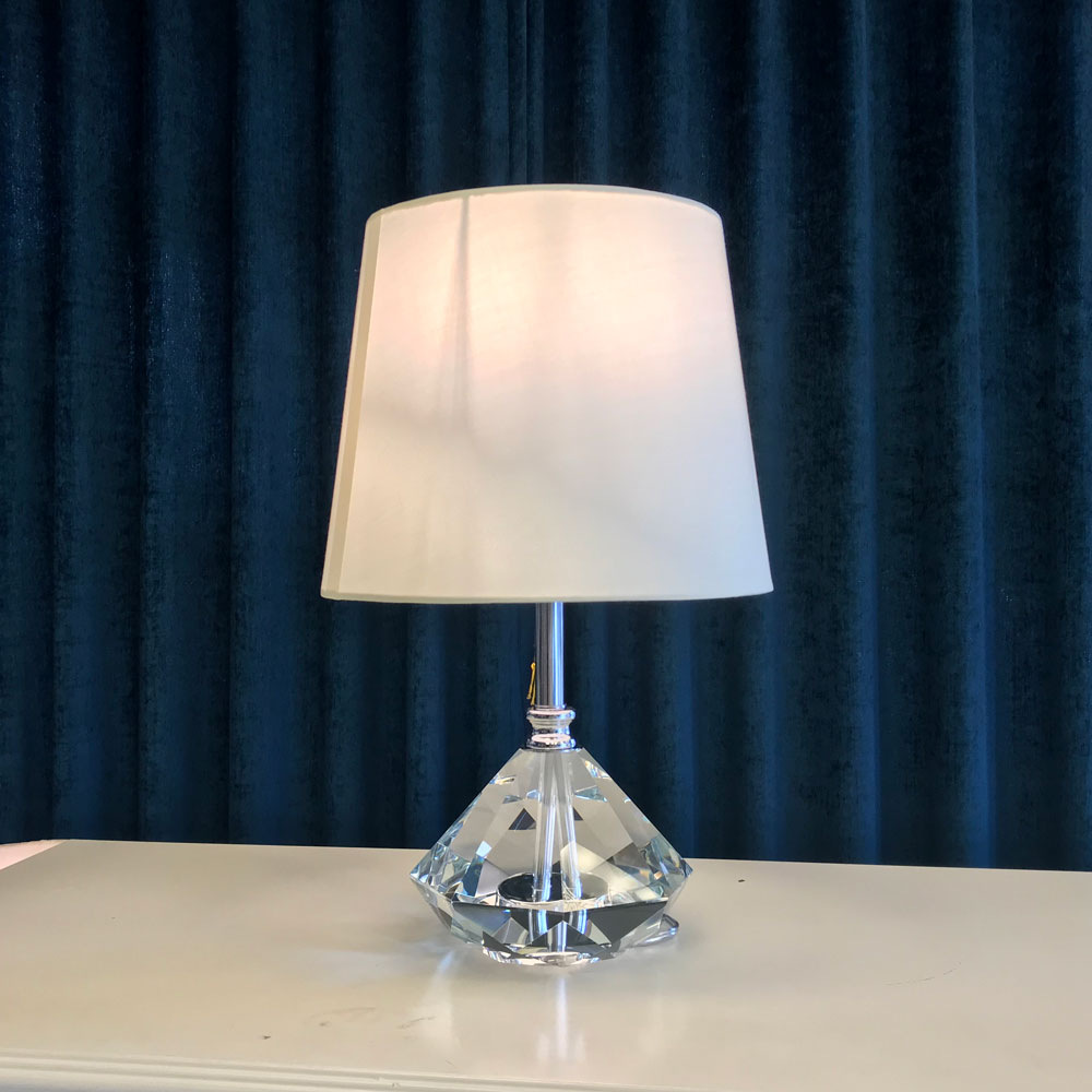 蒂孚尼灯饰 后现代台灯 客房卧室客厅钻石酒店欧式床头 水晶台灯|ms