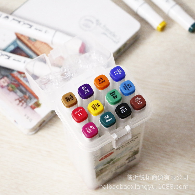 Chen Yun Mark Box Double head 811-12/18/24/36/48/60 color watercolor…