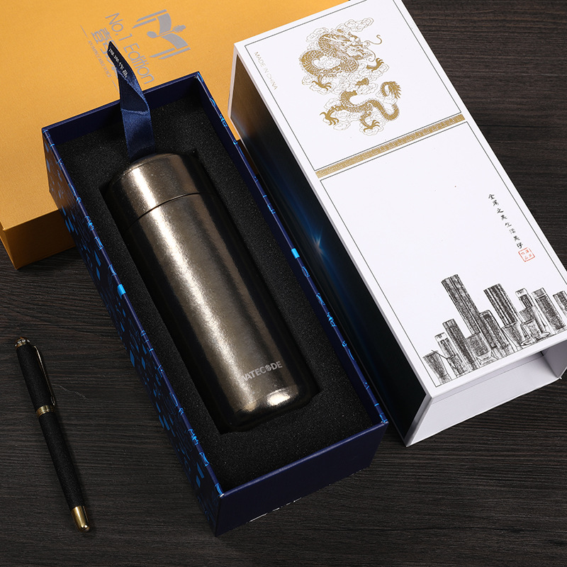 养生钛杯保温杯高档时尚纯钛保温杯便携随手杯礼品杯支持定制logo