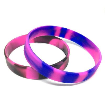 夜光硅胶手环填色印刷丝印凹印 手环杯套笔盒手机壳硅胶产品|ru
