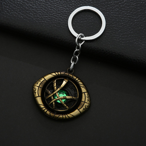 Stranger Things Movie Merchandise Keychain Creative Metal Key Ring Car Keychain Direct Manufacturer Sale