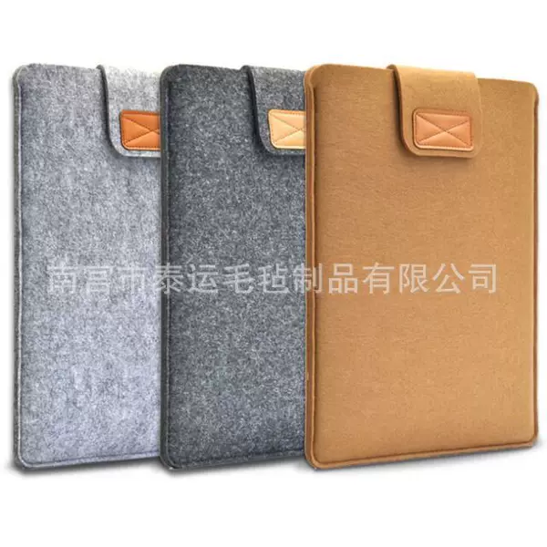 Notebook Satchel Tablet Bag Liner Bag logo Felt Bag Computer Bag