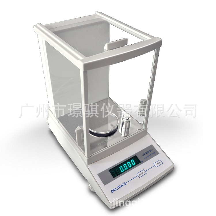 现货供应幸运电子天平JA103H 千分之一1mg 经济型高精度电子衡器