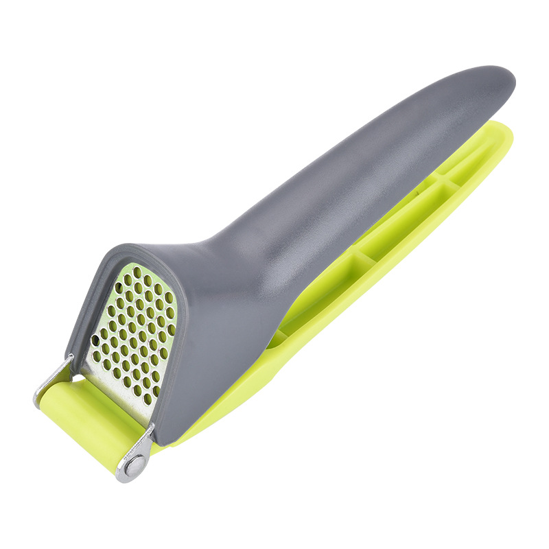 thumbnail image 1 of Prensa de ajo - Triturar ajo sin pelar - Desmontable y apto para lavavajillas - Limpieza fácil - Picador de ajo profesional de acero inoxidable de, 1 of 4