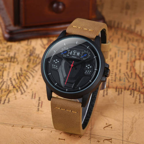 Fashion Trend Men's Quartz Watch Simple Casual Student Creative Personality Watch AliExpress Cross-border