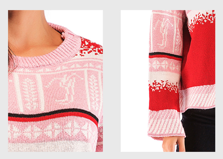 autumn and winter new casual long-sleeved knitted sweater  NSJR23053