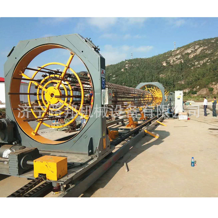 钢筋笼滚焊机  全自动数控钢筋笼滚焊机  操作简单