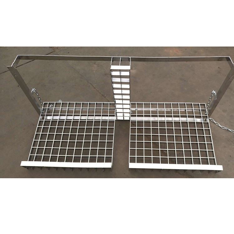 定制鍍鋅鋼格柵 平臺鋼格柵板 熱鍍鋅鋼格板碳鋼材質安全耐用