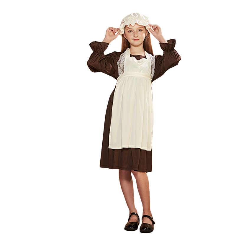 Factory Spot Character cos Suit World Ethnic Costume Victoria Maid Suit Halloween Children Play Suit