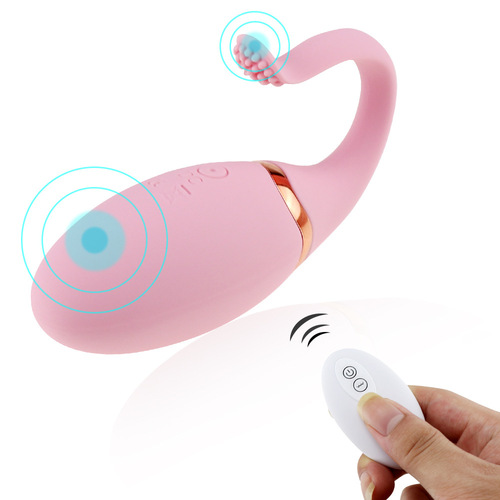 Adult USB charging wireless tadpole small whale remote control vibrator fish tail vibrator couple's fun vibrator Leya