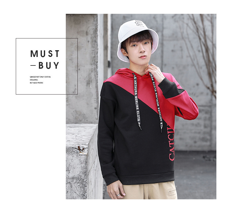 Casual Hooded Sweatshirt Image 15